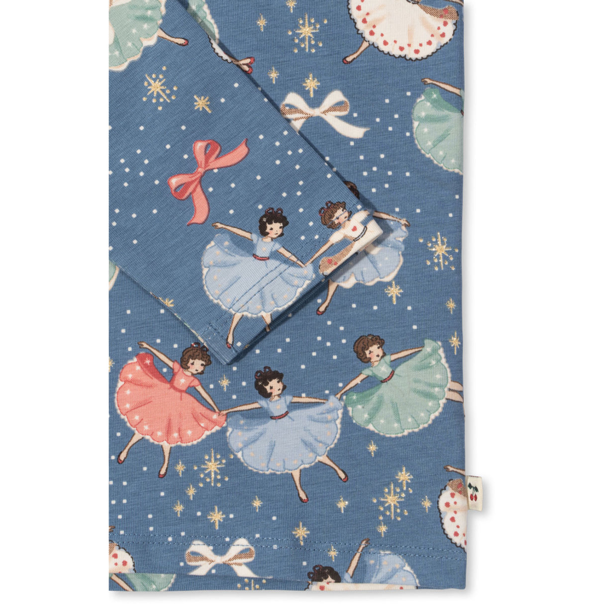 Konges Sløjd Snow Bow Ballerina Basic Blouse/Pants Set Gots