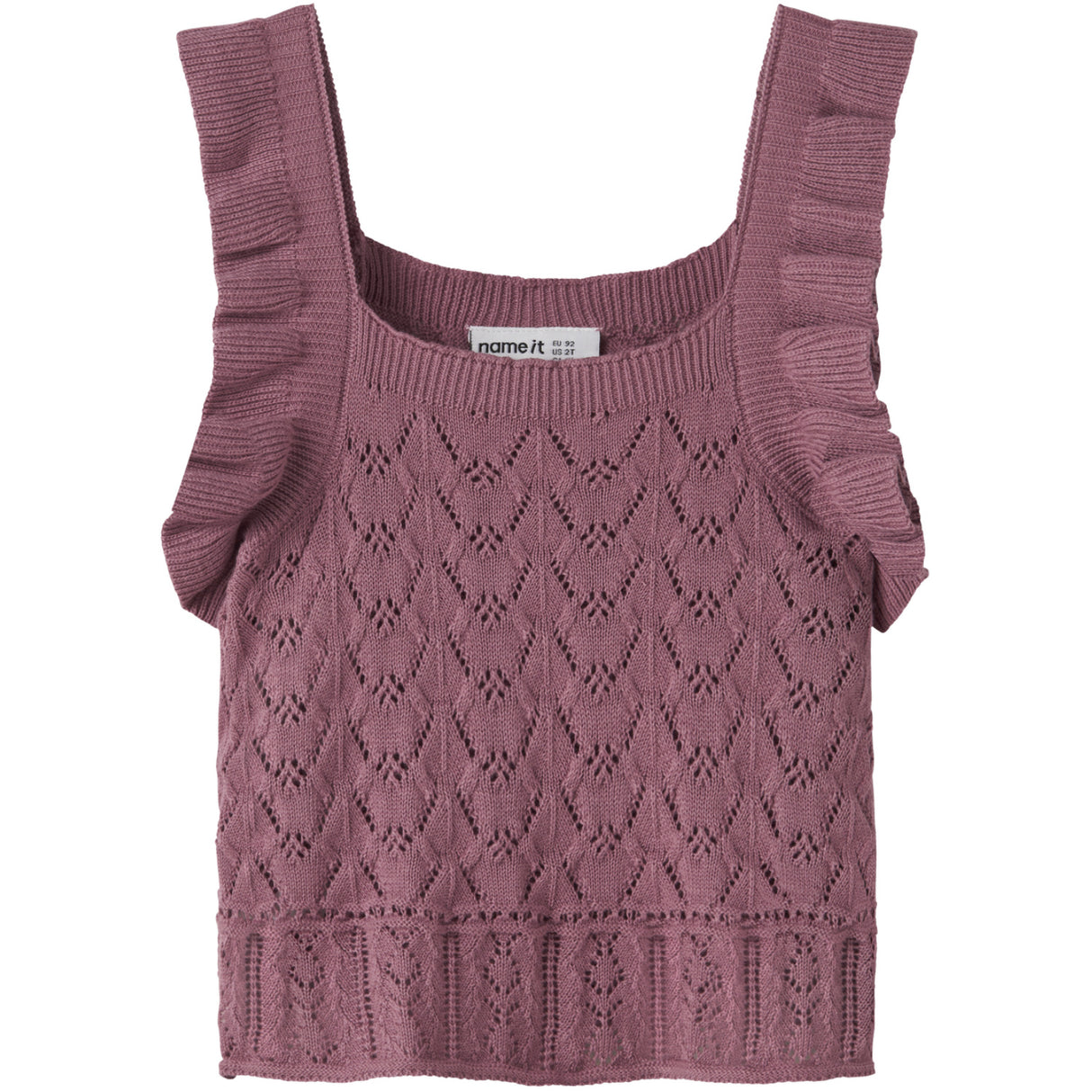 Name It Mesa Rose Nmfholga Sl Knit Top