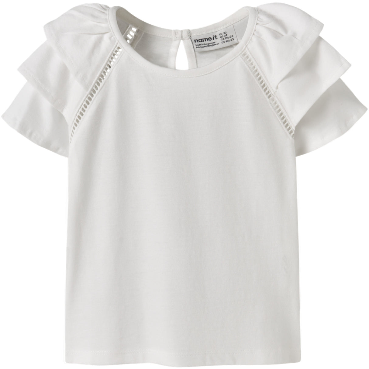 Name It Bright White Nmfhuda Ss Top