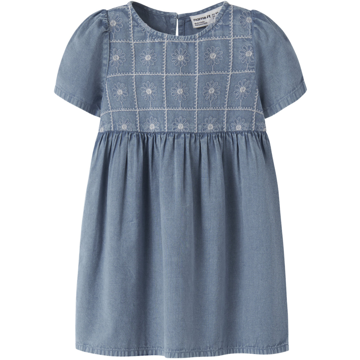 Name It Faded Denim Nmfherta Ss Dress