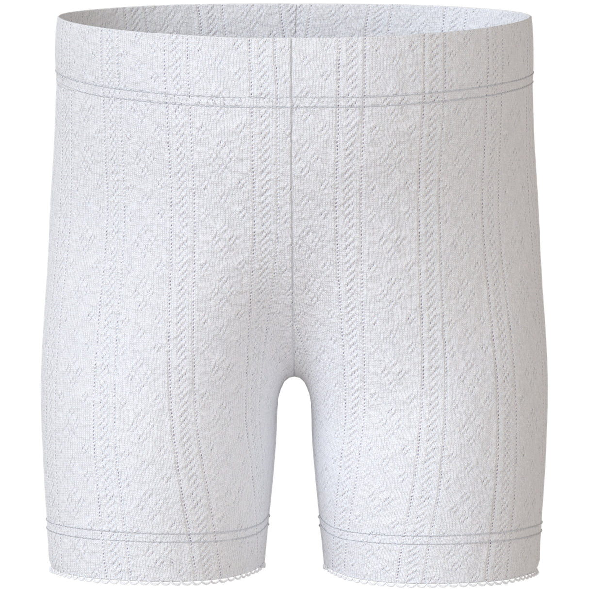 Name It Bright White Nmfjudy Slim Biker Shorts