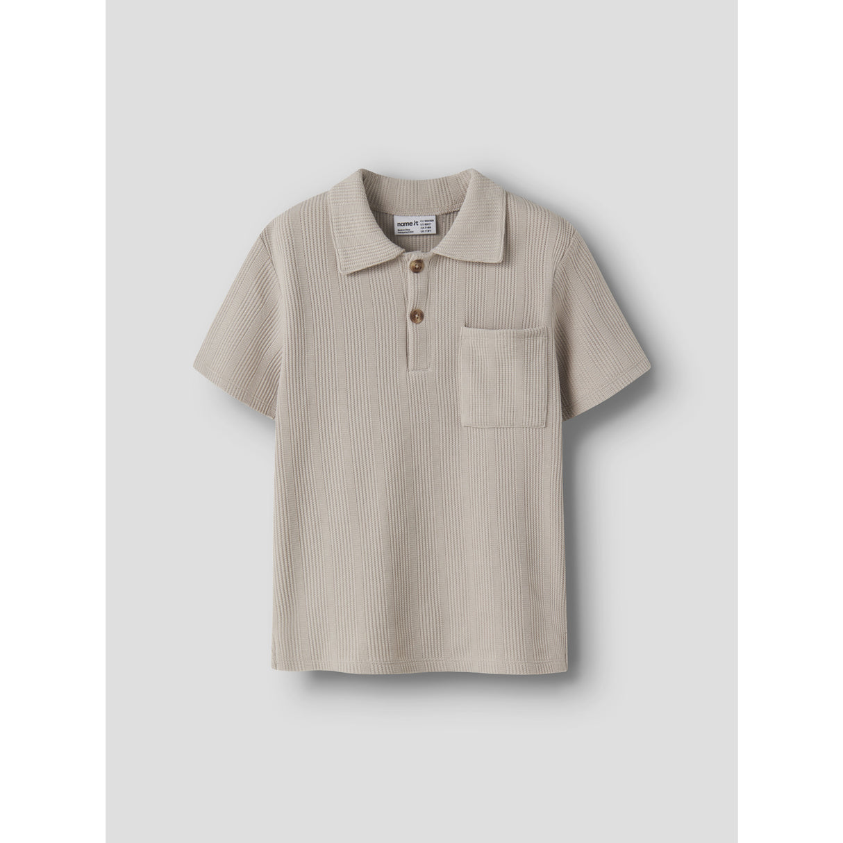 Name It Chateau Gray Nkmhaksi Ss Nreg Polo