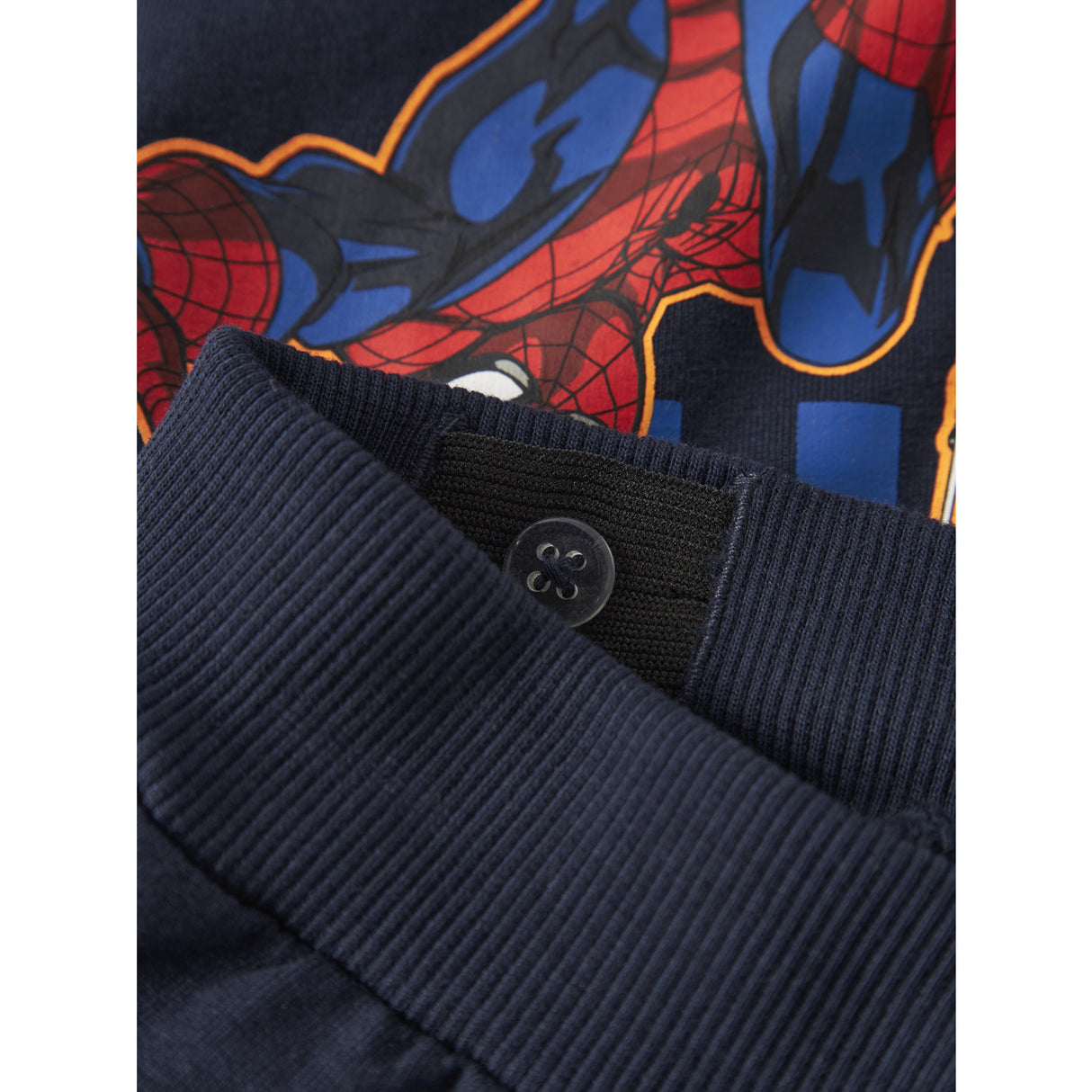 Name It Navy Blazer Nmmalbie Spider Nreg Swe Pants Unb Mar