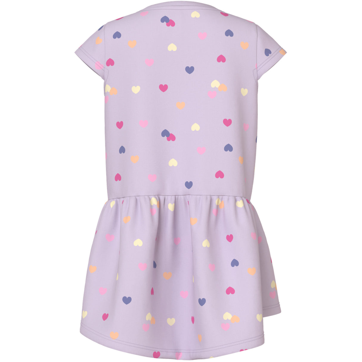 Name It Lavender Fog Colorful Hearts Nmfvigga Capsl Dress F1 Noos