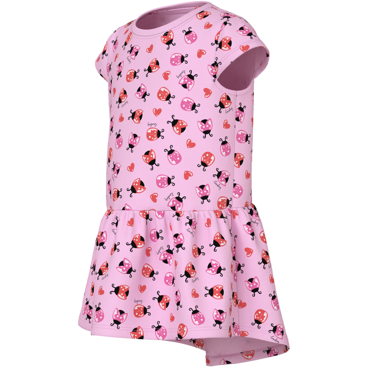 Name It Pirouette Ladybug Hearts Nmfvigga Capsl Dress F1 Noos