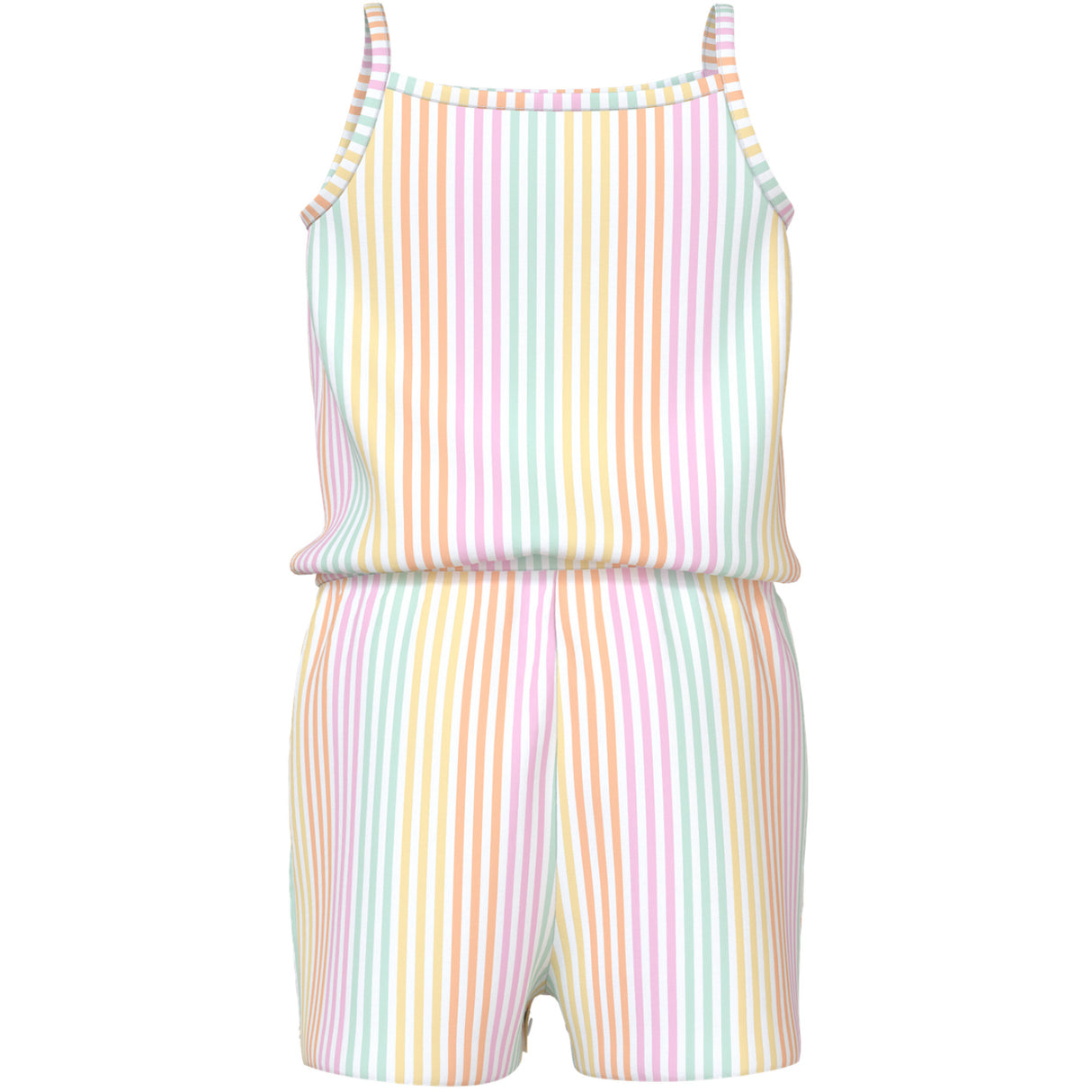 Name It Bright White Cool Stripe Nmfvigga Strap Suit