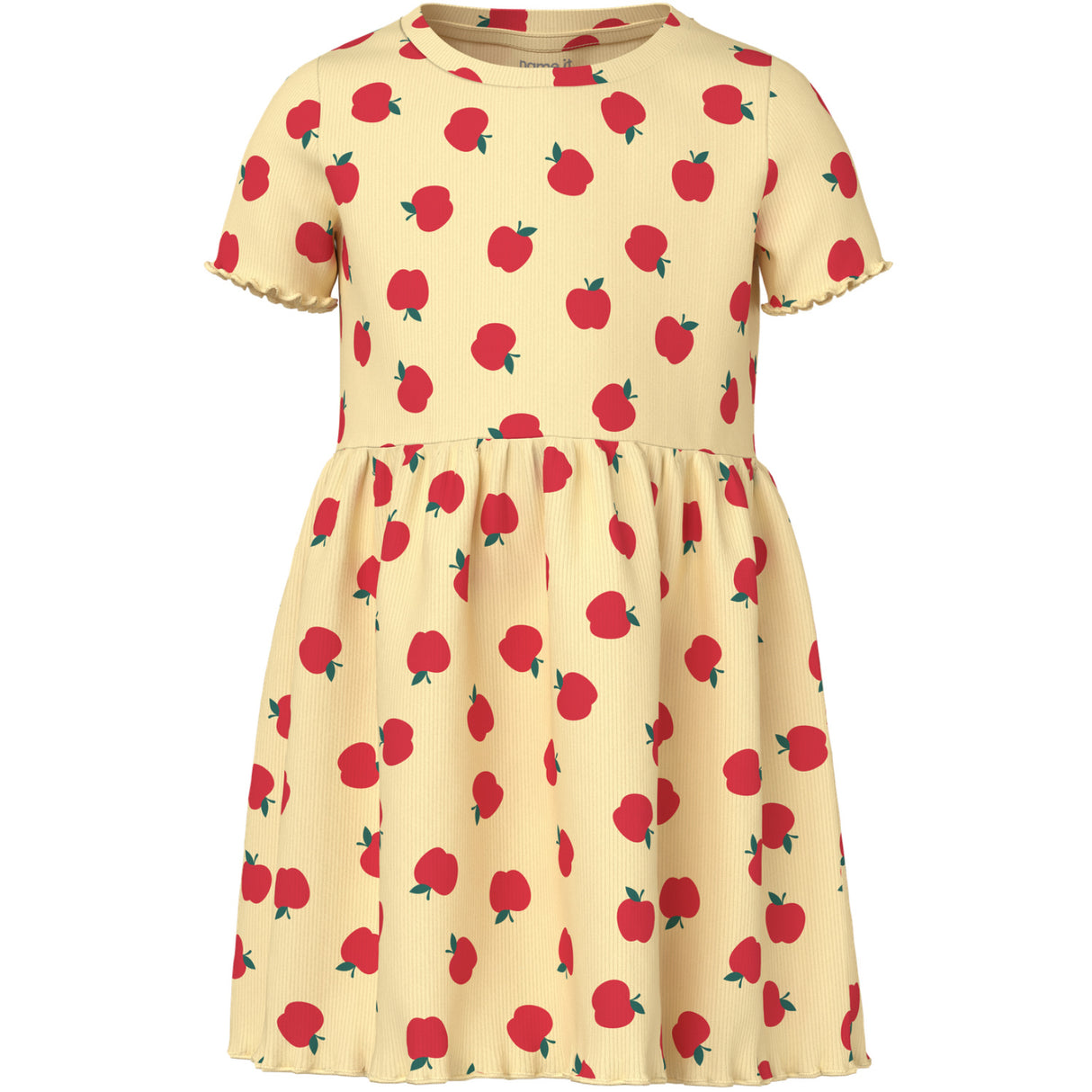 Name It Double Cream Apples Nmfvemma Ss Aop Dress