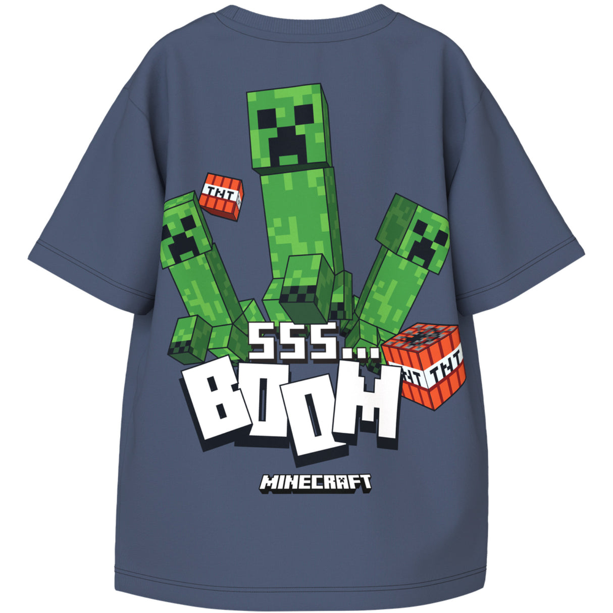 Name It Vintage Indigo Nkmasant Minecraft Ss Nreg Top Bfu