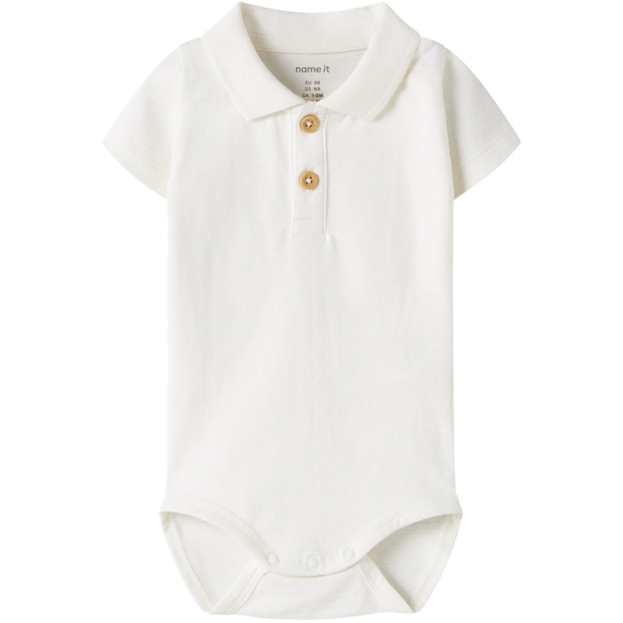 Name It Cloud Dancer Nbmhofman Ss Polo Body