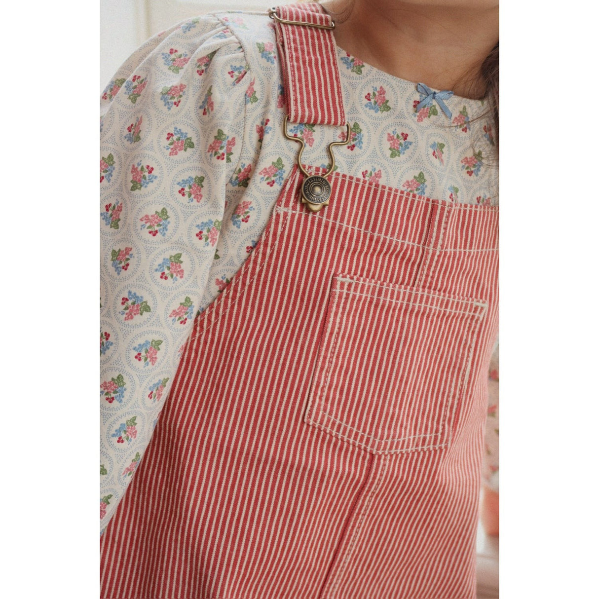 Konges Sløjd Verona Blues Drey Blouse Gots