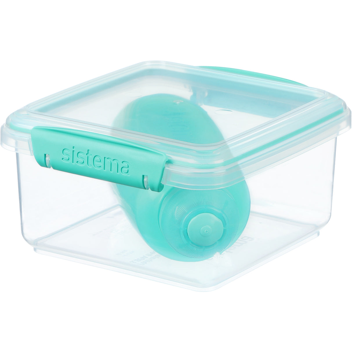 Sistema Minty Teal 1.2L Lunch Plus Lunch Box With Itsy Bottle 380 Ml