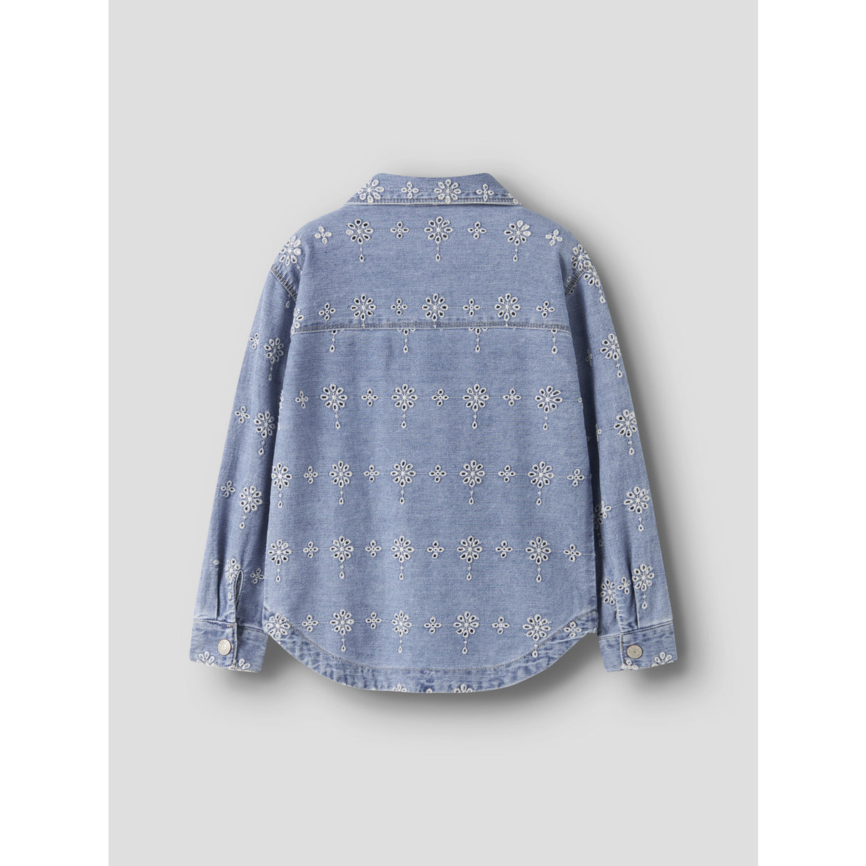Name It Light Blue Denim Anglaise Nkfharper Dnm Anglaise Jacket 1026-Ov H