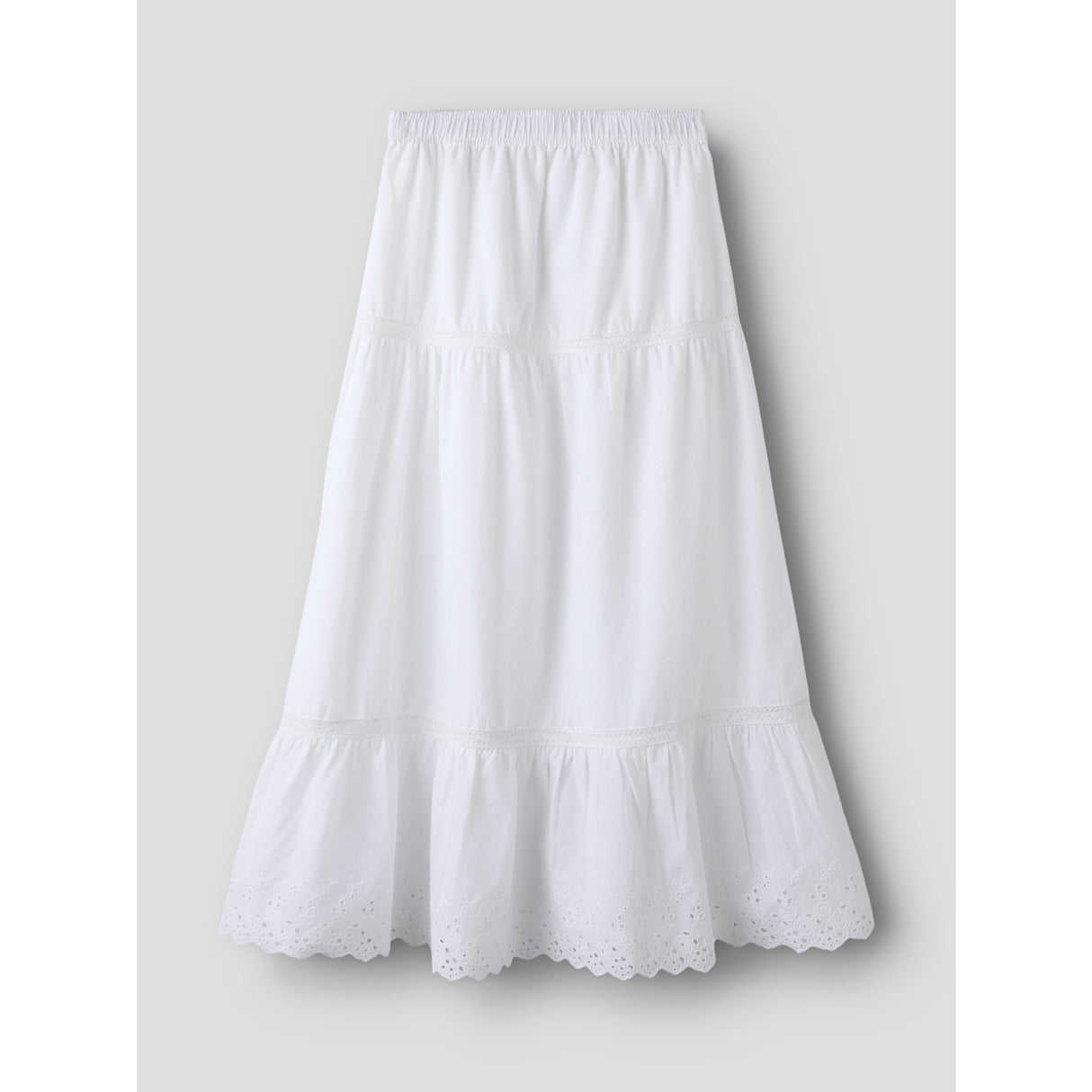 Name It Bright White Nkfhermala Long Skirt