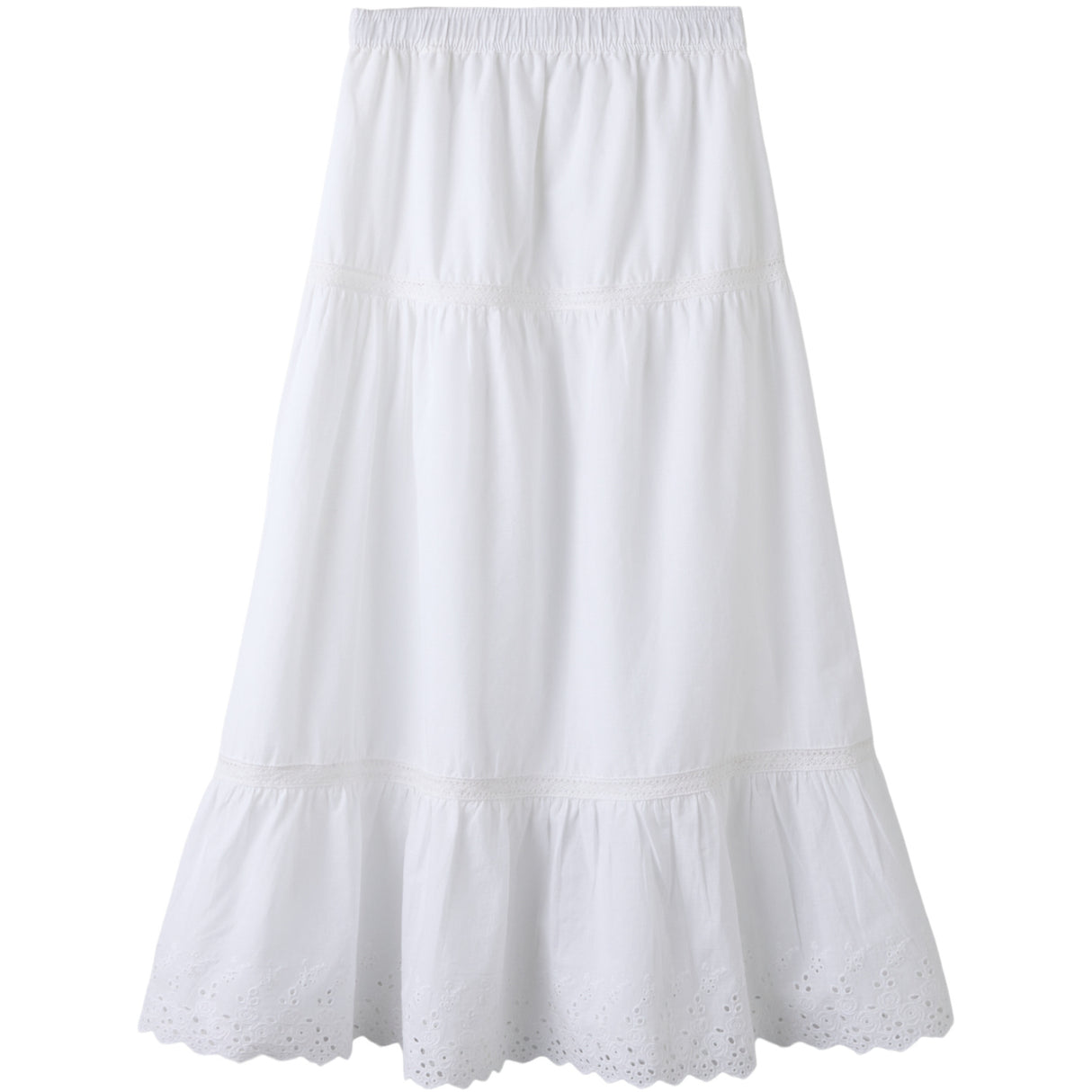 Name It Bright White Nkfhermala Long Skirt