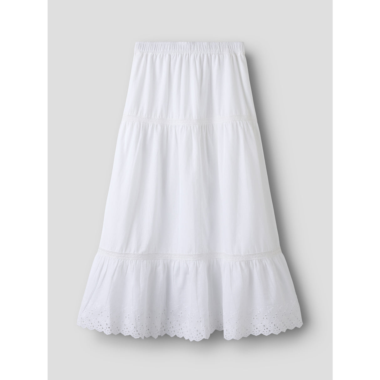 Name It Bright White Nkfhermala Long Skirt