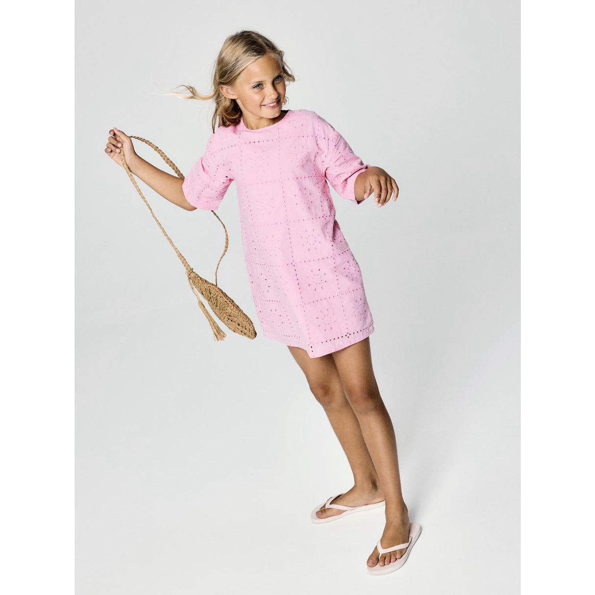 Name It Pink Drink Nkfhiba Ss Dress