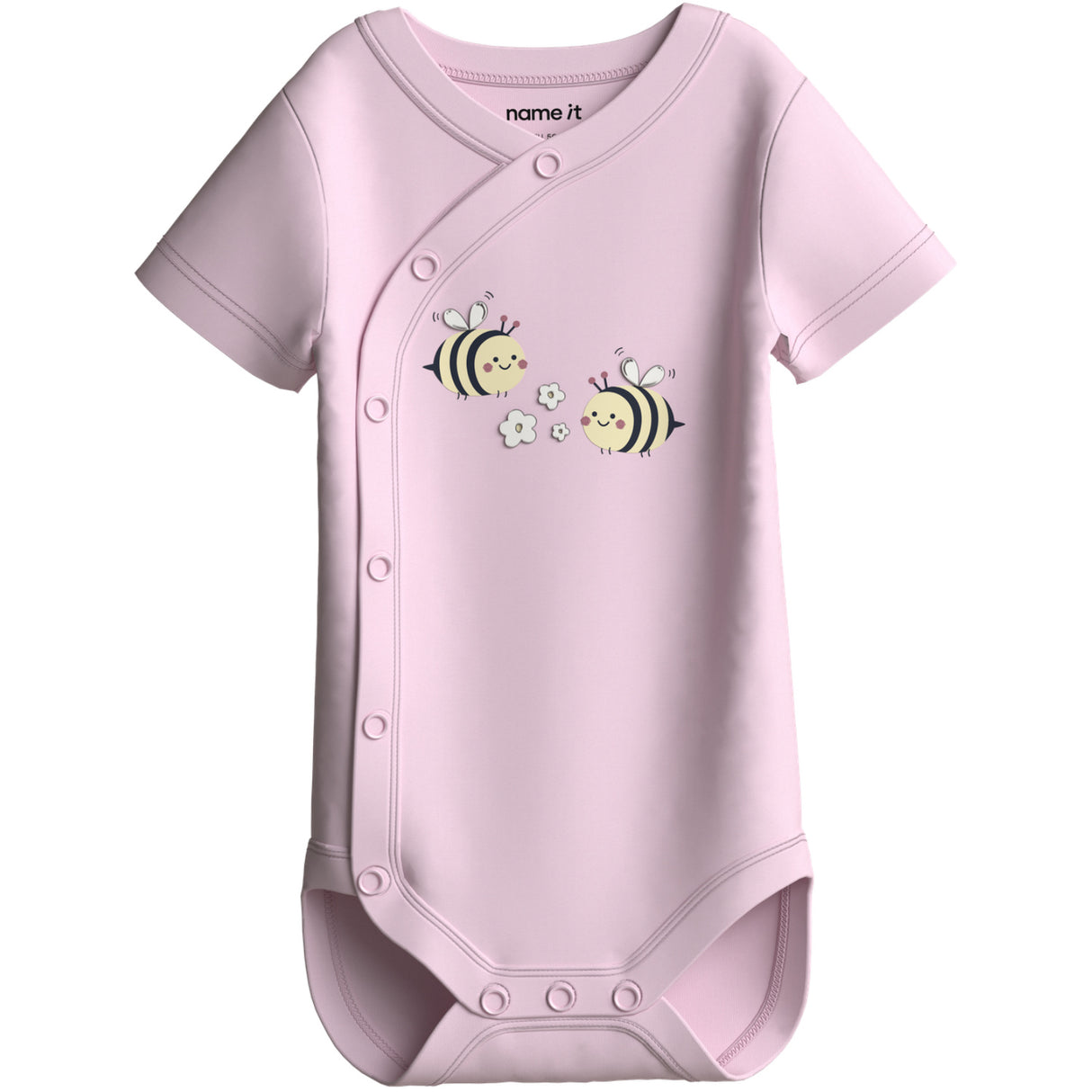 Name It Cradle Pink Bee Nbfvubie Ss Wrap Body