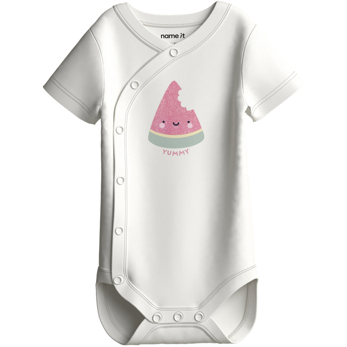 Name It Cloud Dancer Watermelon Nbfvubie Ss Wrap Body