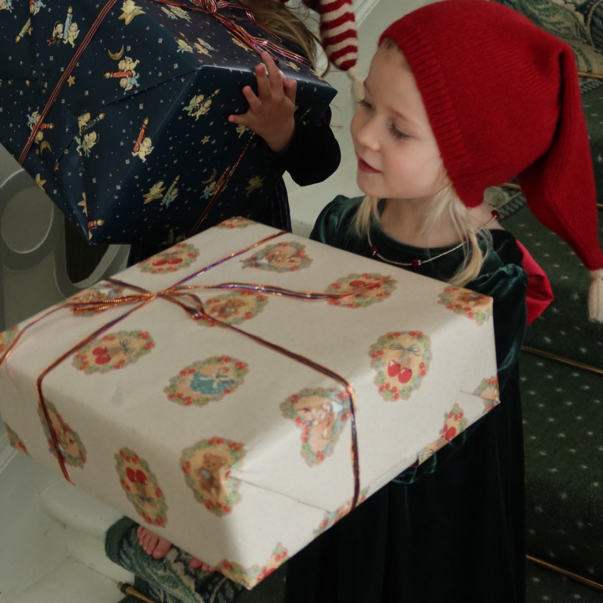 Konges Sløjd Christmas Red Christmas Knit Hat