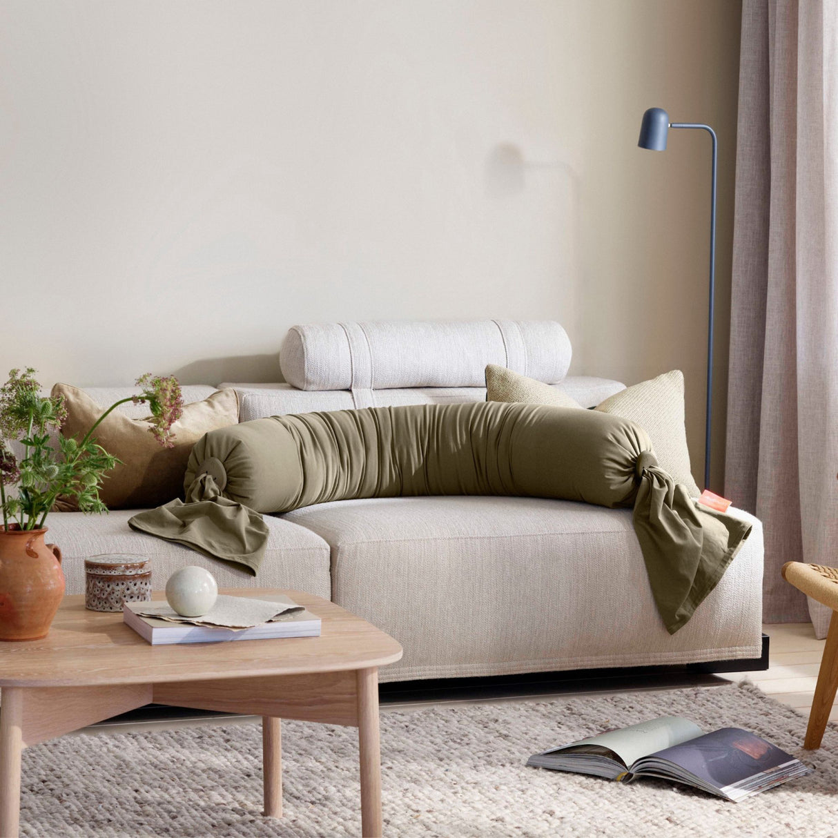 bbhugme Olive/Black Pregnancy Pillow