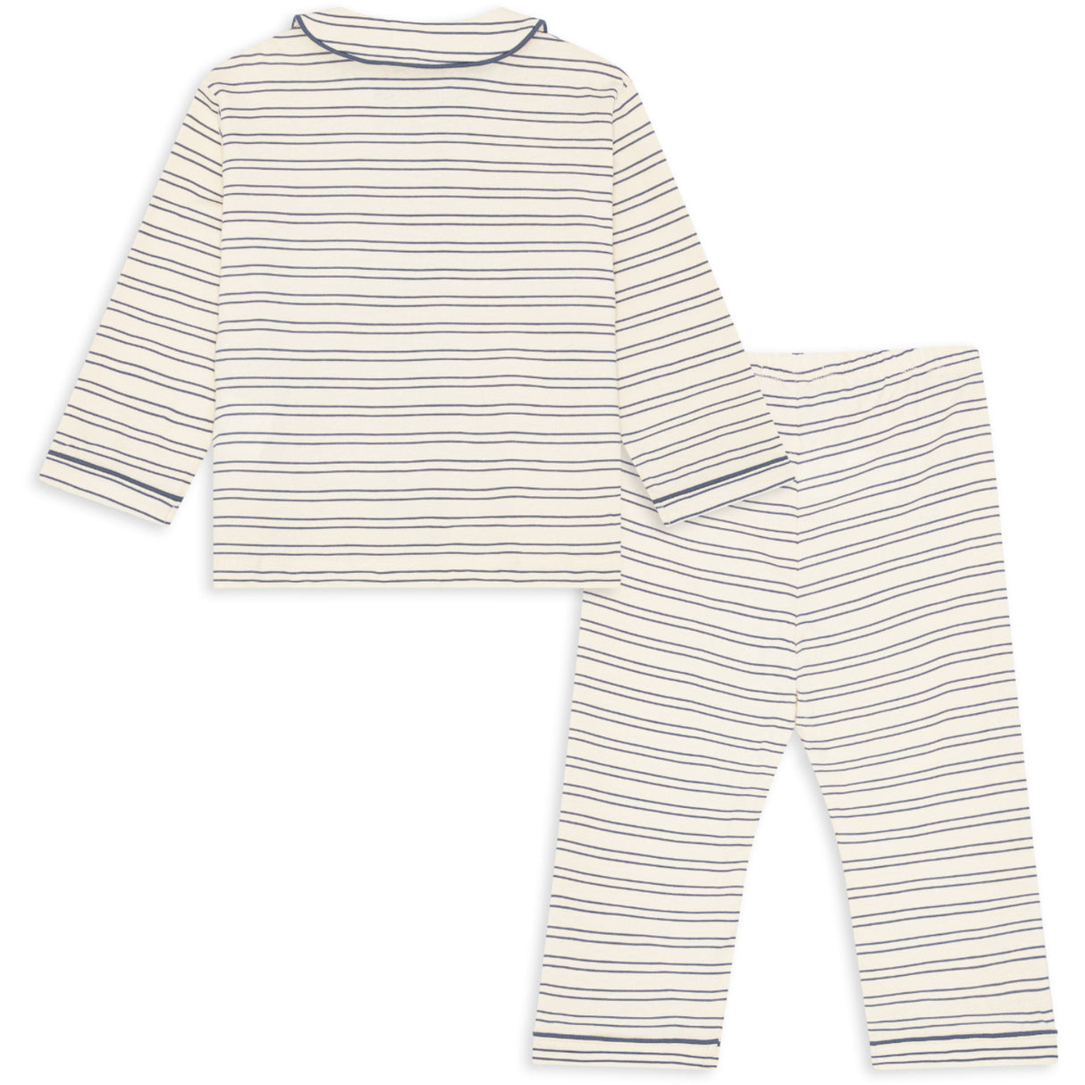 Konges Sløjd Indigo Butter Stripe Pio Set Gots