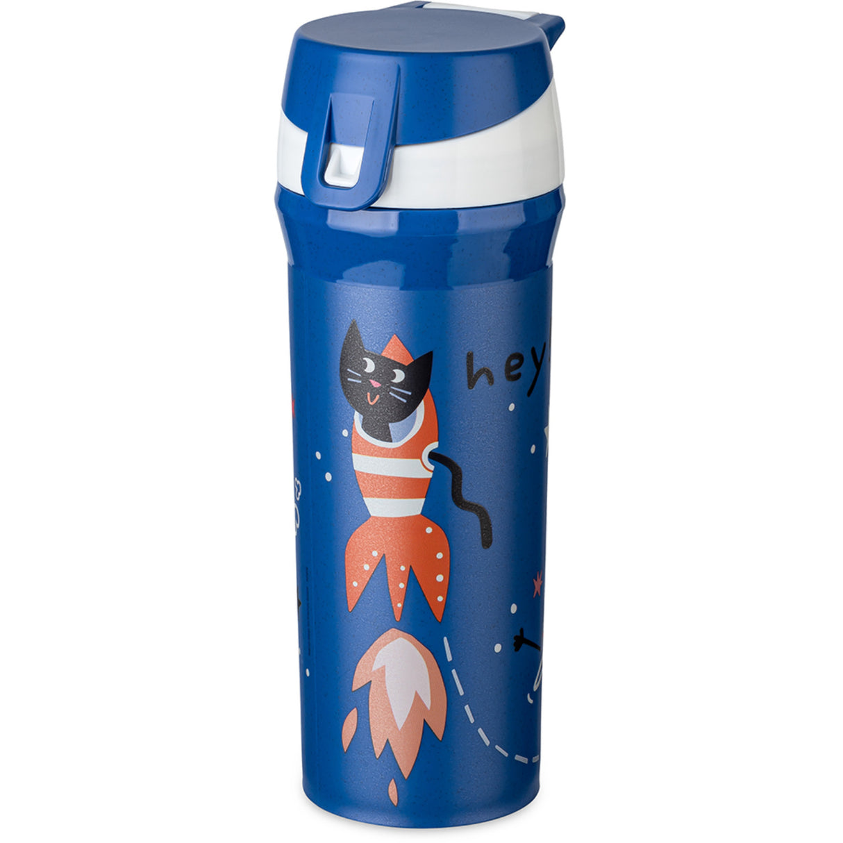 Koziol Organic Space Blue Water Bottle 500Ml Stan 0,5 Space