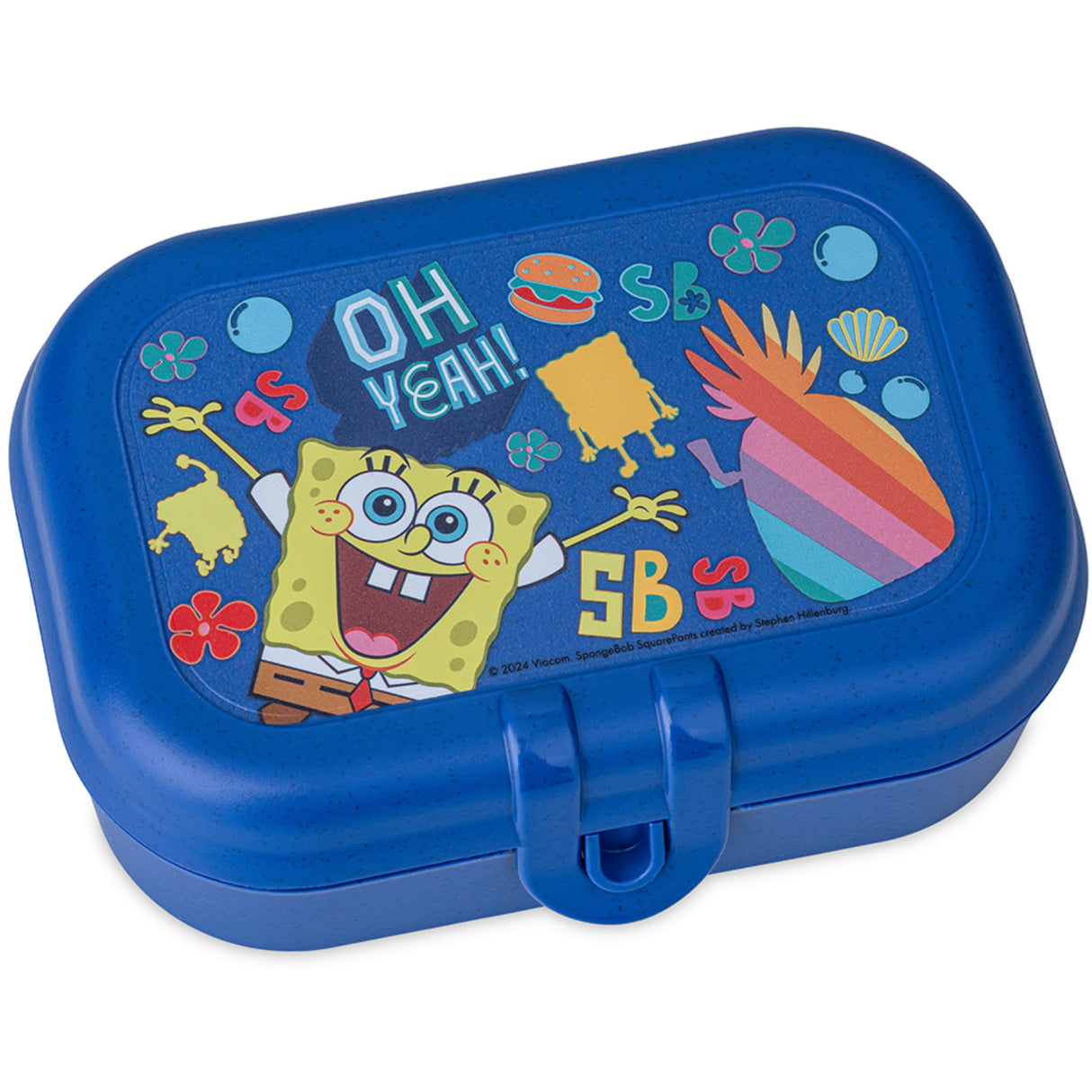 Koziol Organic Space Blue Lunch Box Set Pascal Ready Mini Spongebob Squarepants