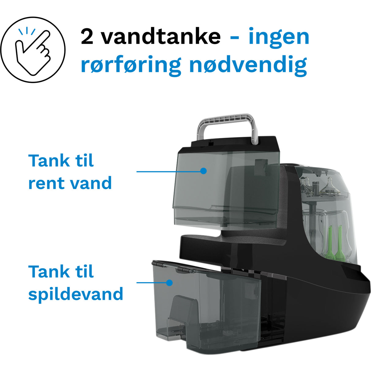 Baby Brezza Black Bottle Washer Pro