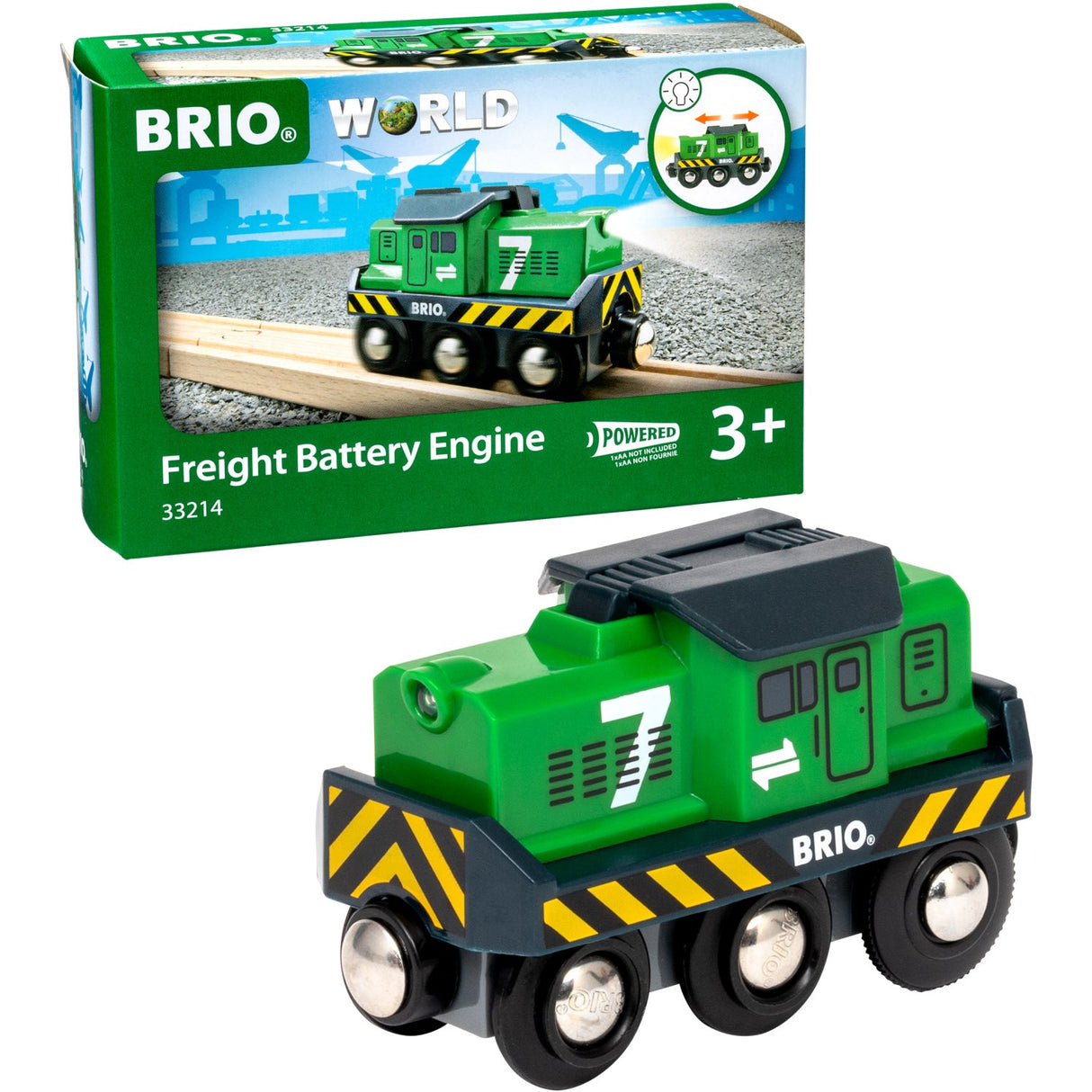 BRIO® 33214 Fragtlokomotiv, Batteridrevet
