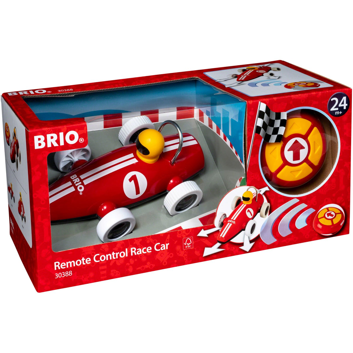 BRIO® 30388 R/C Racerbil
