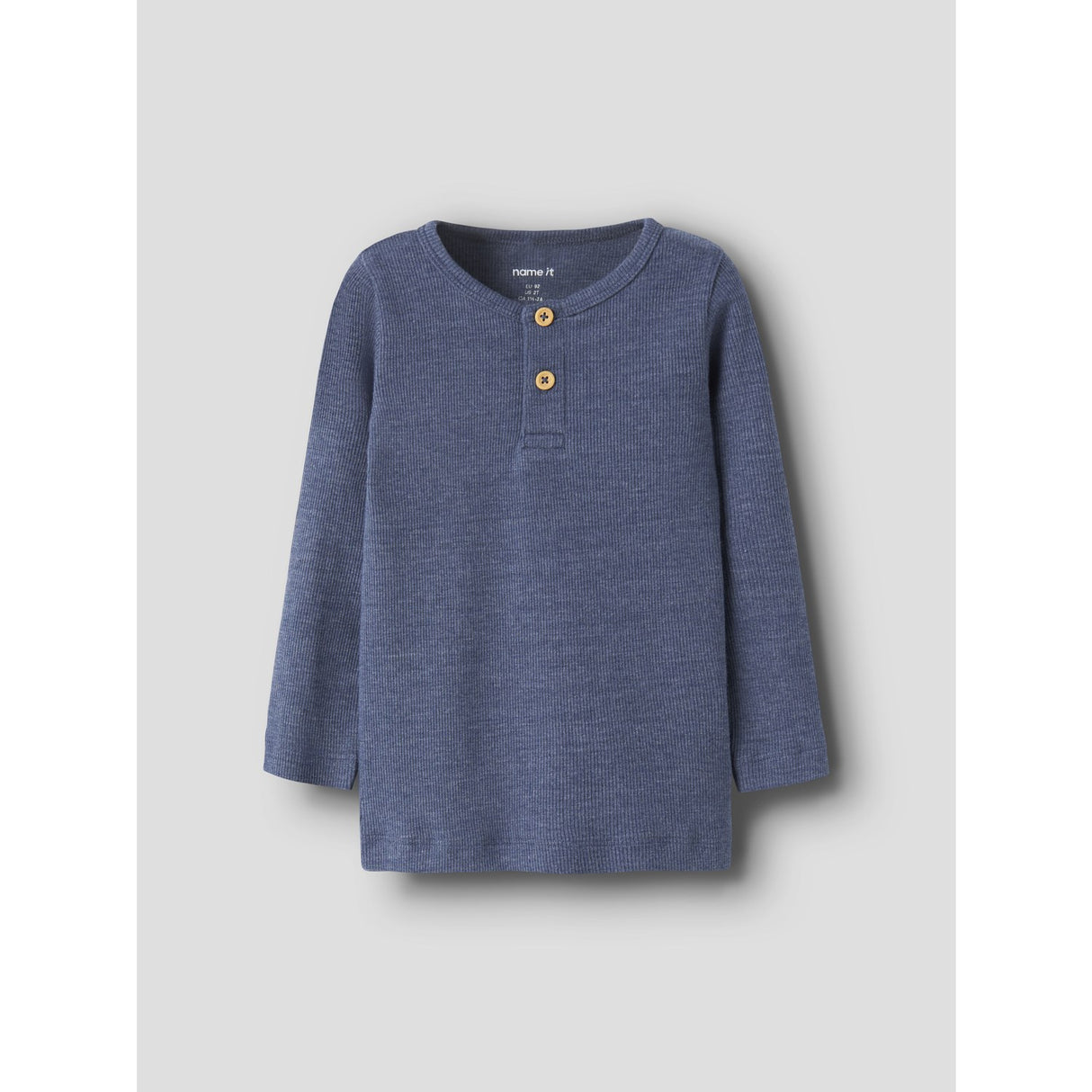 Name It Vintage Indigo Melange Nmmkab Ls Top Noos