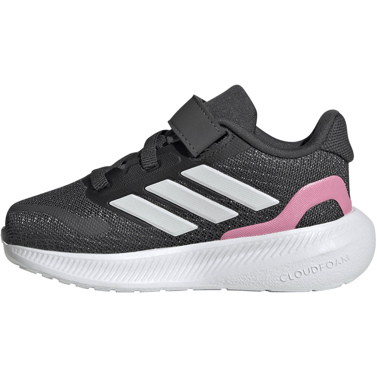 adidas Originals Grey Six/Crystal White/Bliss Pink Runfalcon 5 El I Sneakers