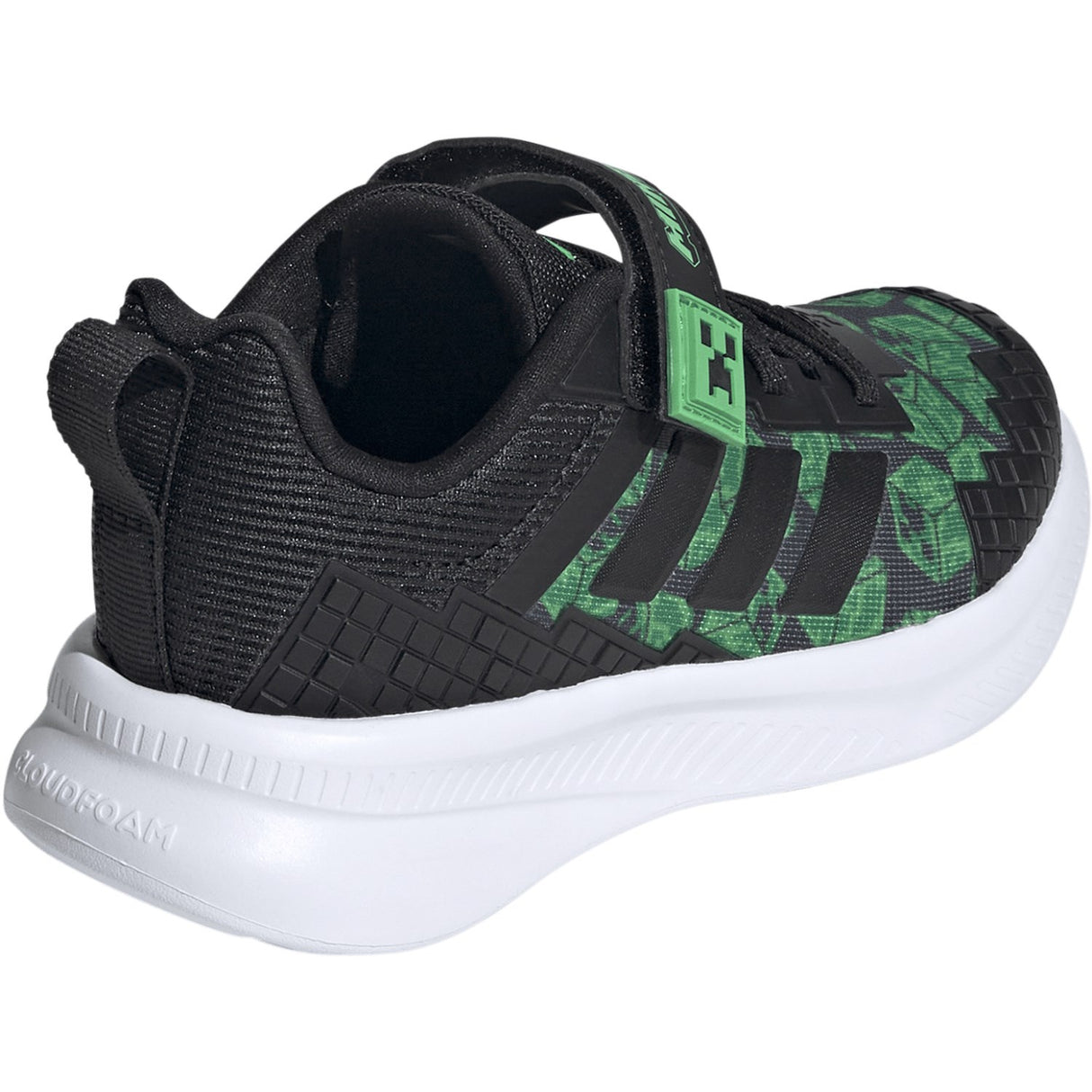 adidas Originals Core Black/Core Black/Ftwr White Minecraft Fortarun El C Sneakers