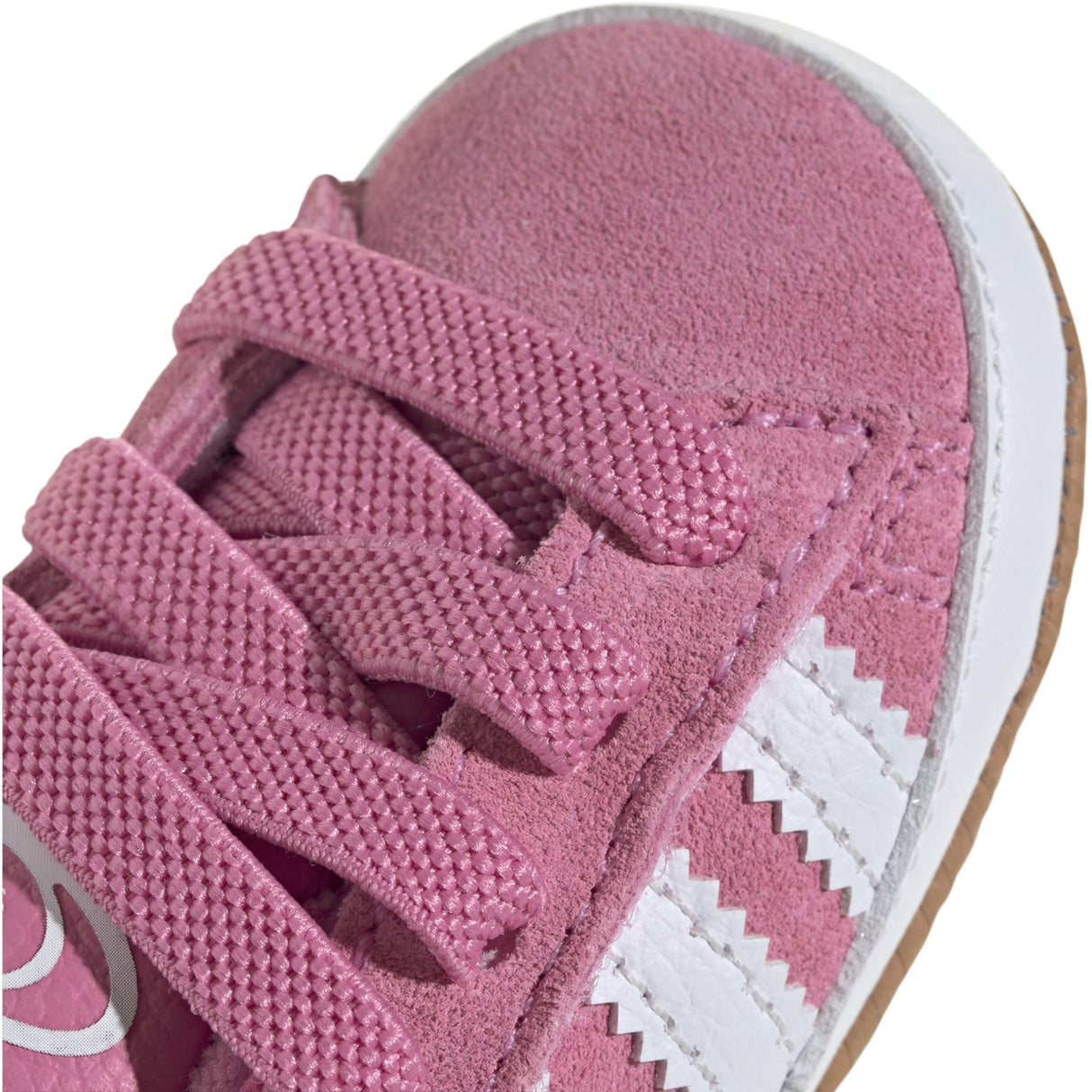 adidas Originals Bliss Pink/Ftwr White/Gum 2 Campus 00S Crib Sneakers