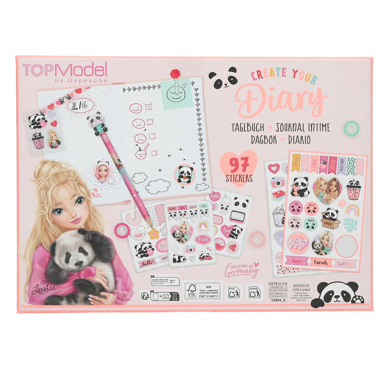 TOPModel Create Your Diary