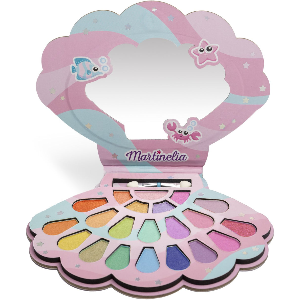 Martinelia Let's Be Mermaids Seashell Sparkle Palette
