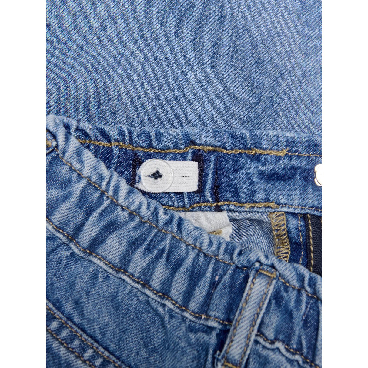 kids ONLY Light Blue Denim Kogcomet Wide Long Shorts Dnm Dia Noos