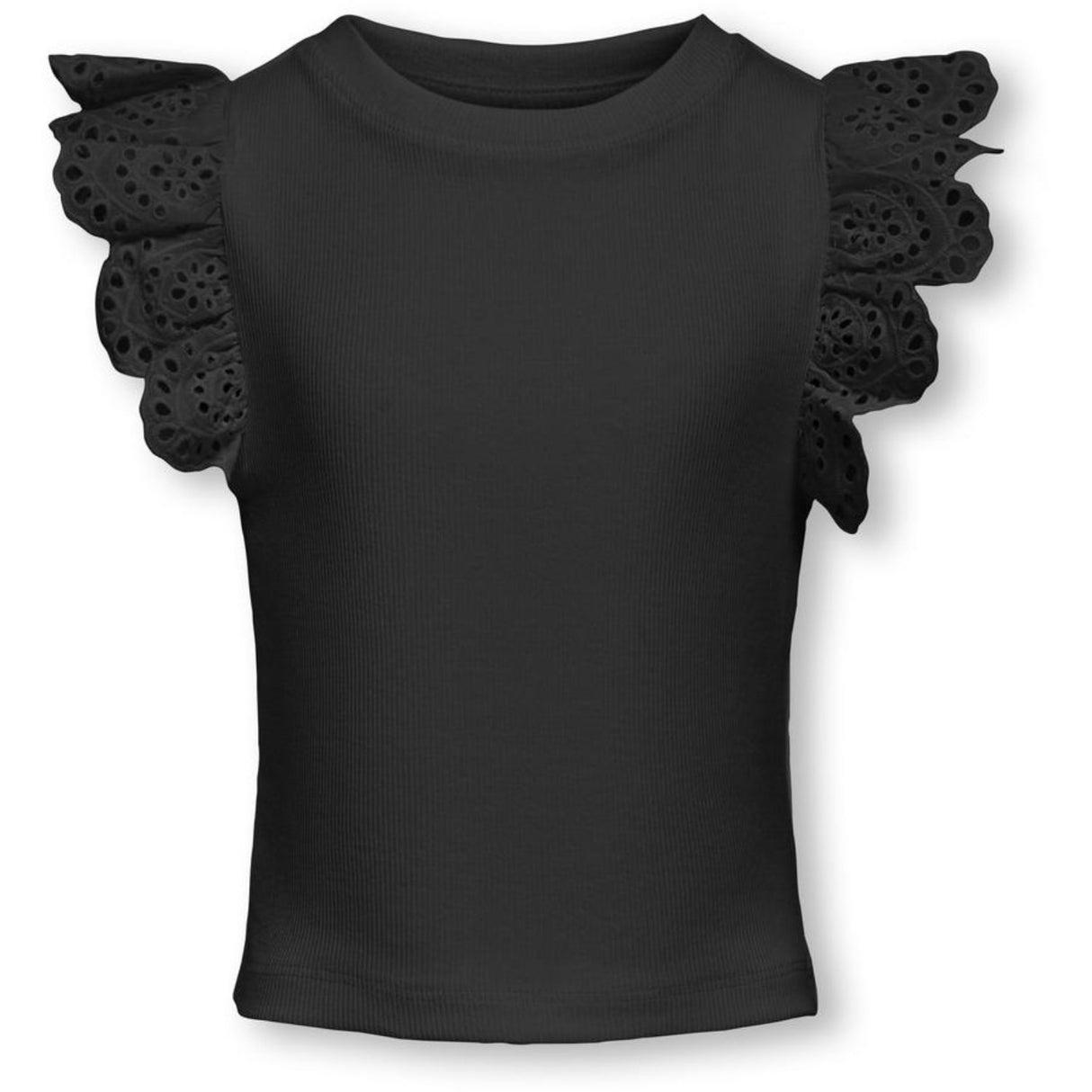 kids ONLY Black Kogdrea Life S/S Top Jrs Noos