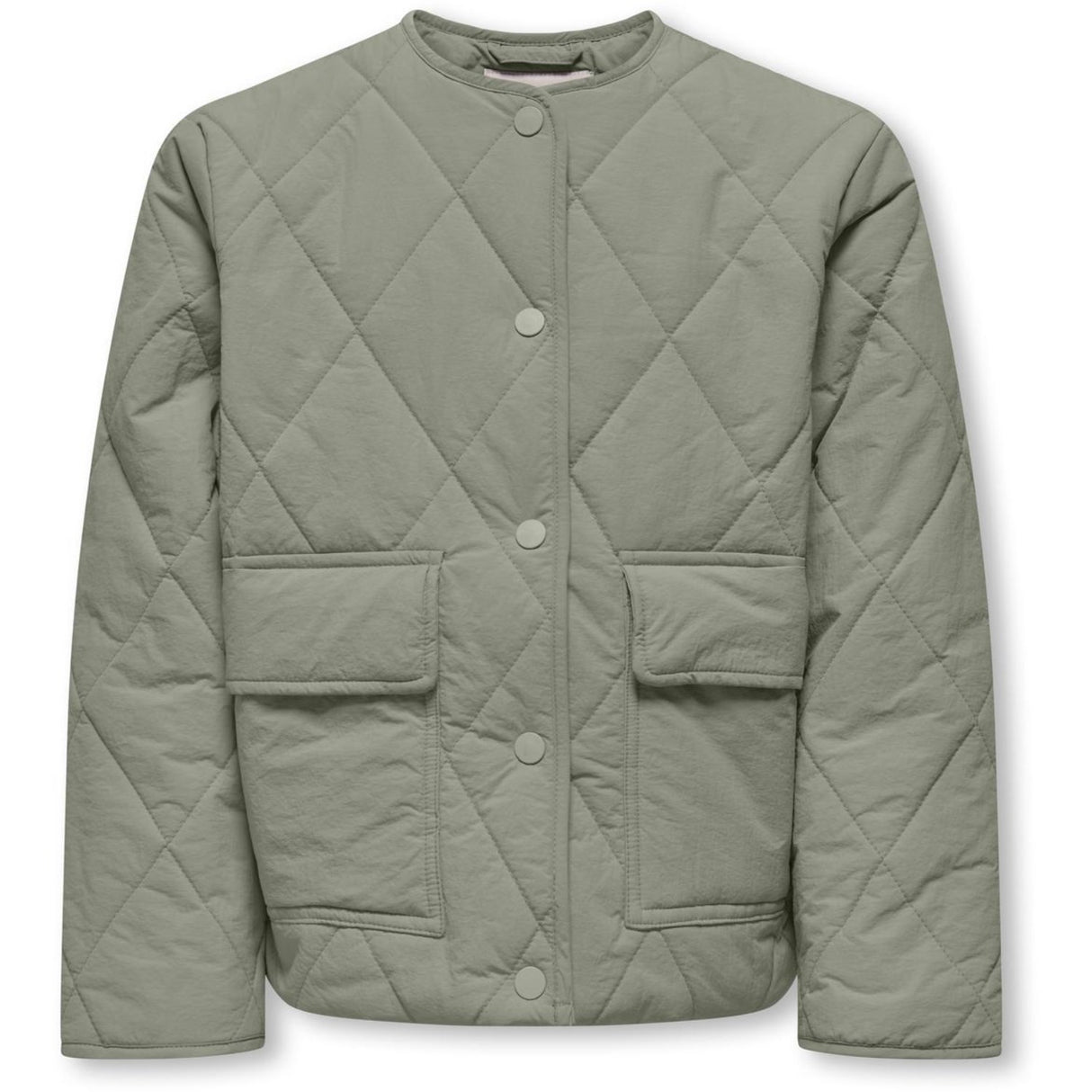kids ONLY Seagrass Kogrosalina Quilted Jacket Vd Otw Noos