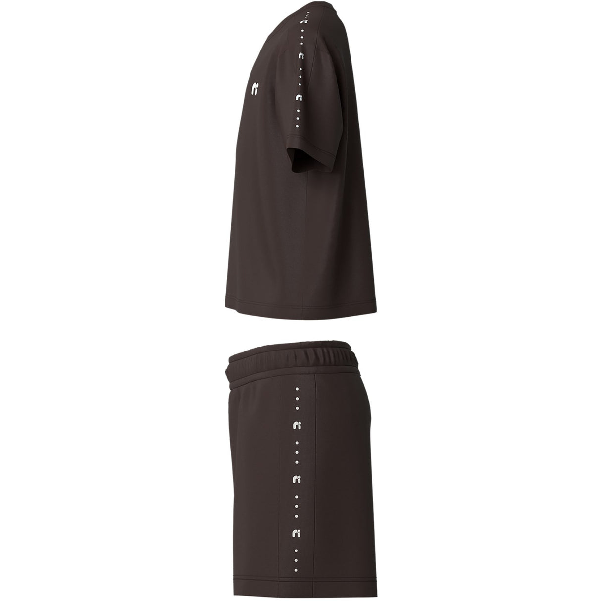 Name It Chocolate Martini Nkndemu Ss Nreg Shorts Set