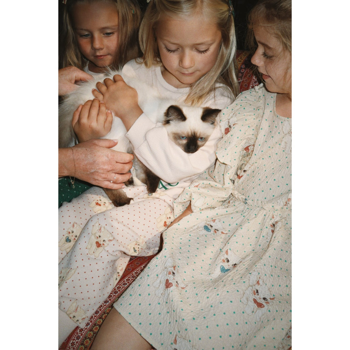 Konges Sløjd Dot Miao Mist Elin Bow Dress Gots