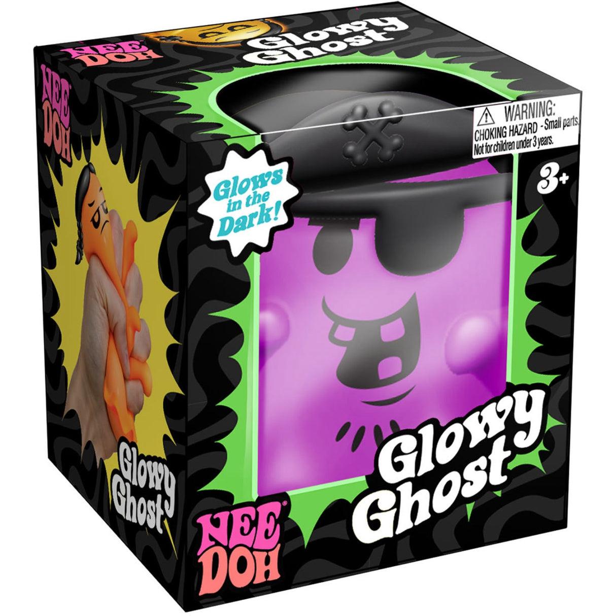 NeeDoh Glowy Ghost 6 Asst. CDU