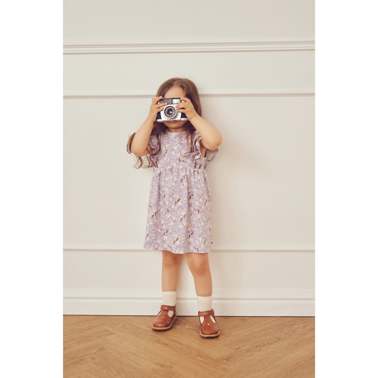 Müsli Bloom/ Tofu/ Pecan Prairie Ruffle S/S Dress