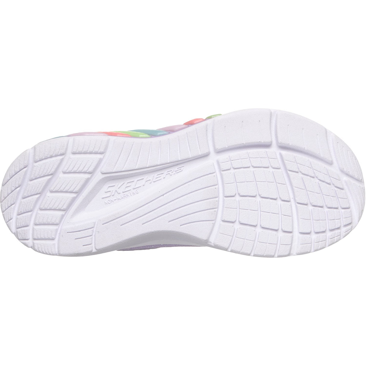 Skechers Purple Rainbow Cruisers - Glitzy Glow