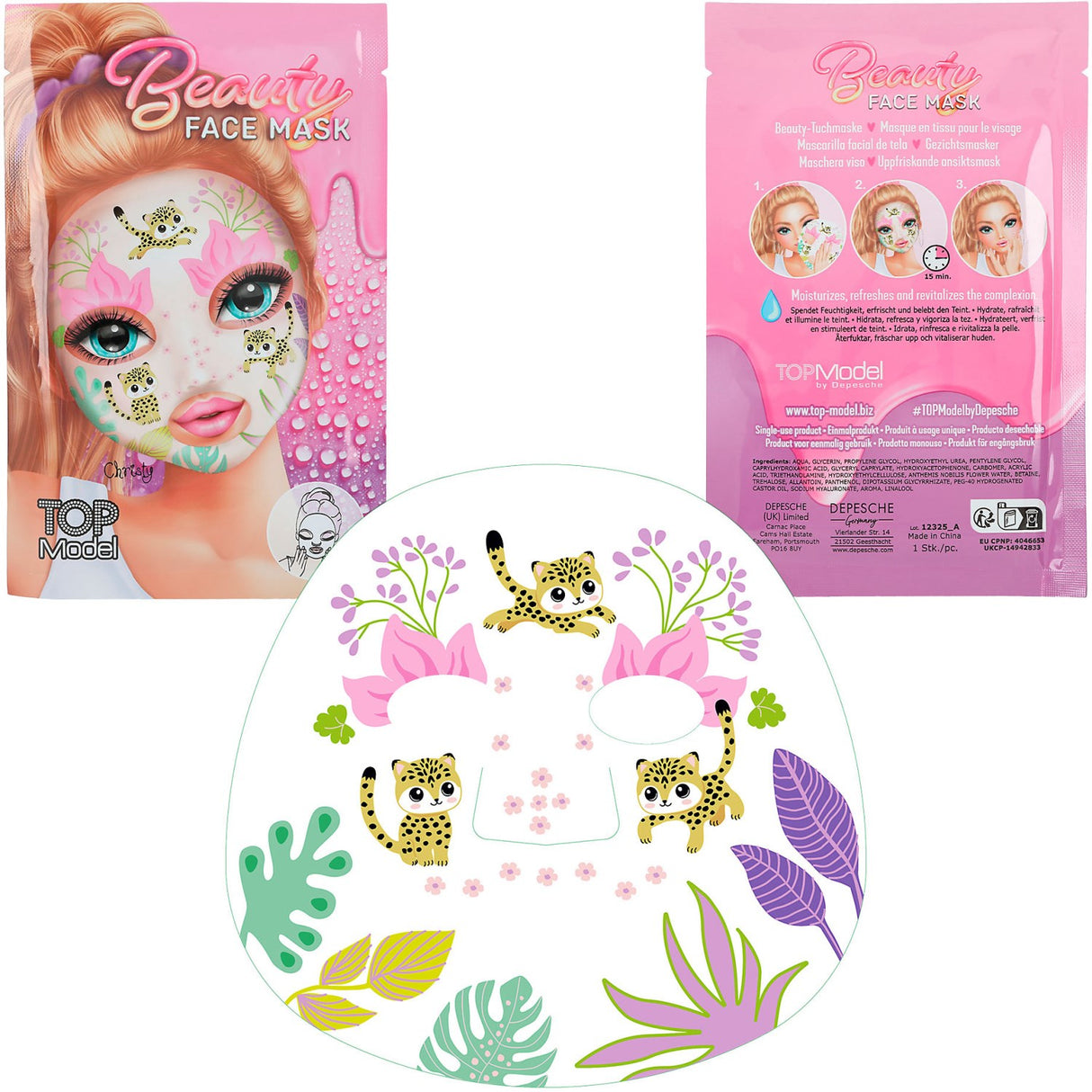 TOPModel Beauty & Me Face Mask Beauty Assorted