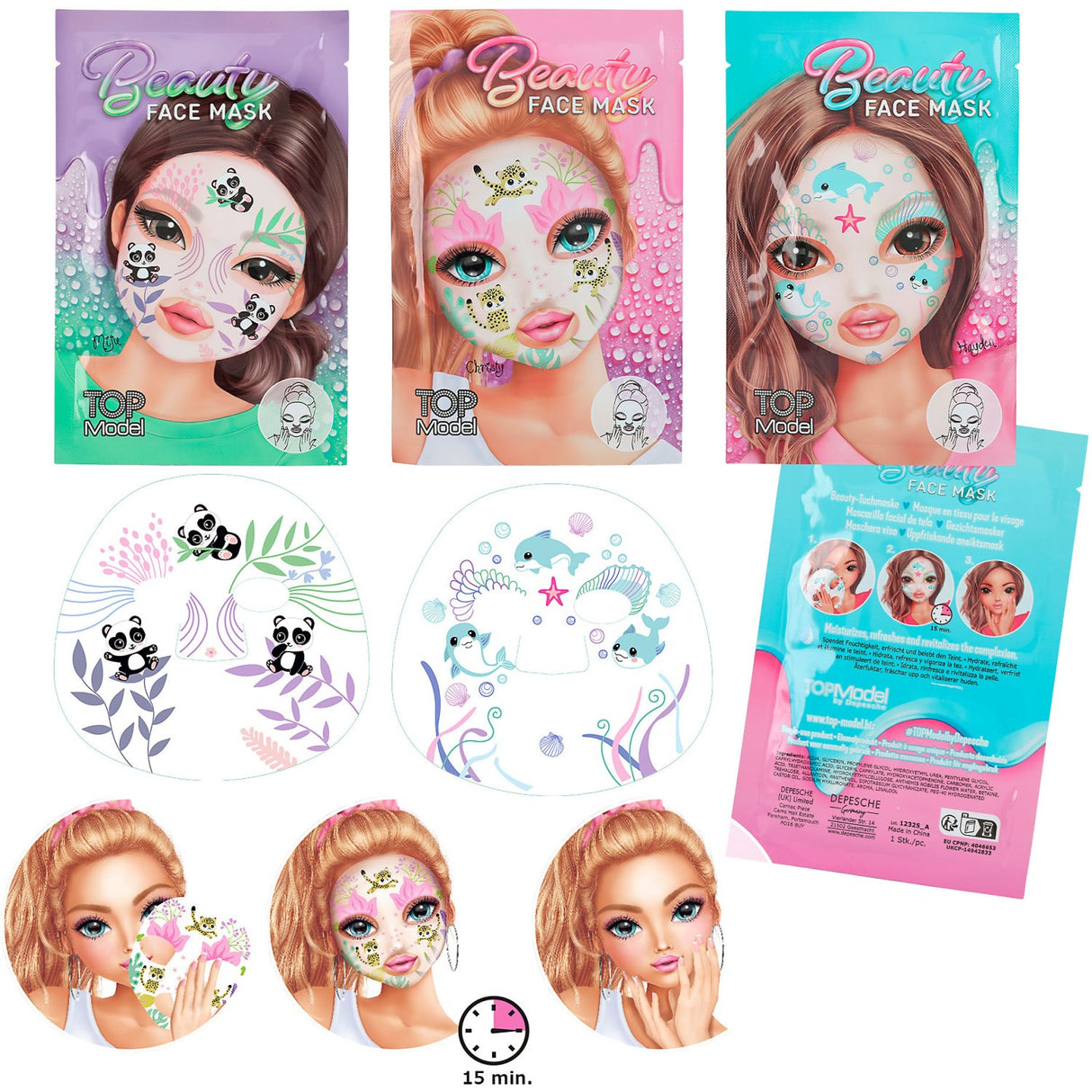 TOPModel Beauty & Me Face Mask Beauty Assorted