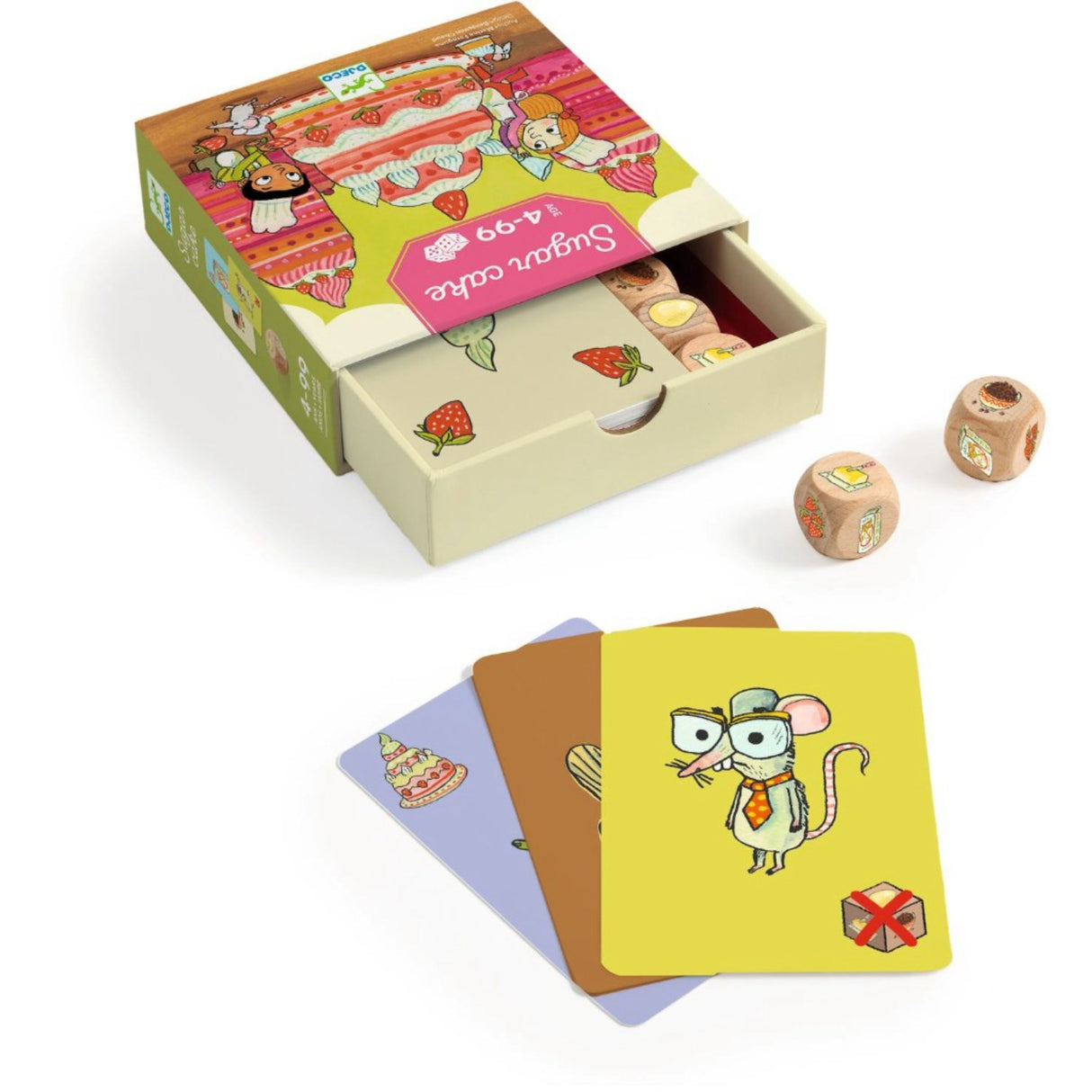Djeco Dice Game, Sugarcake