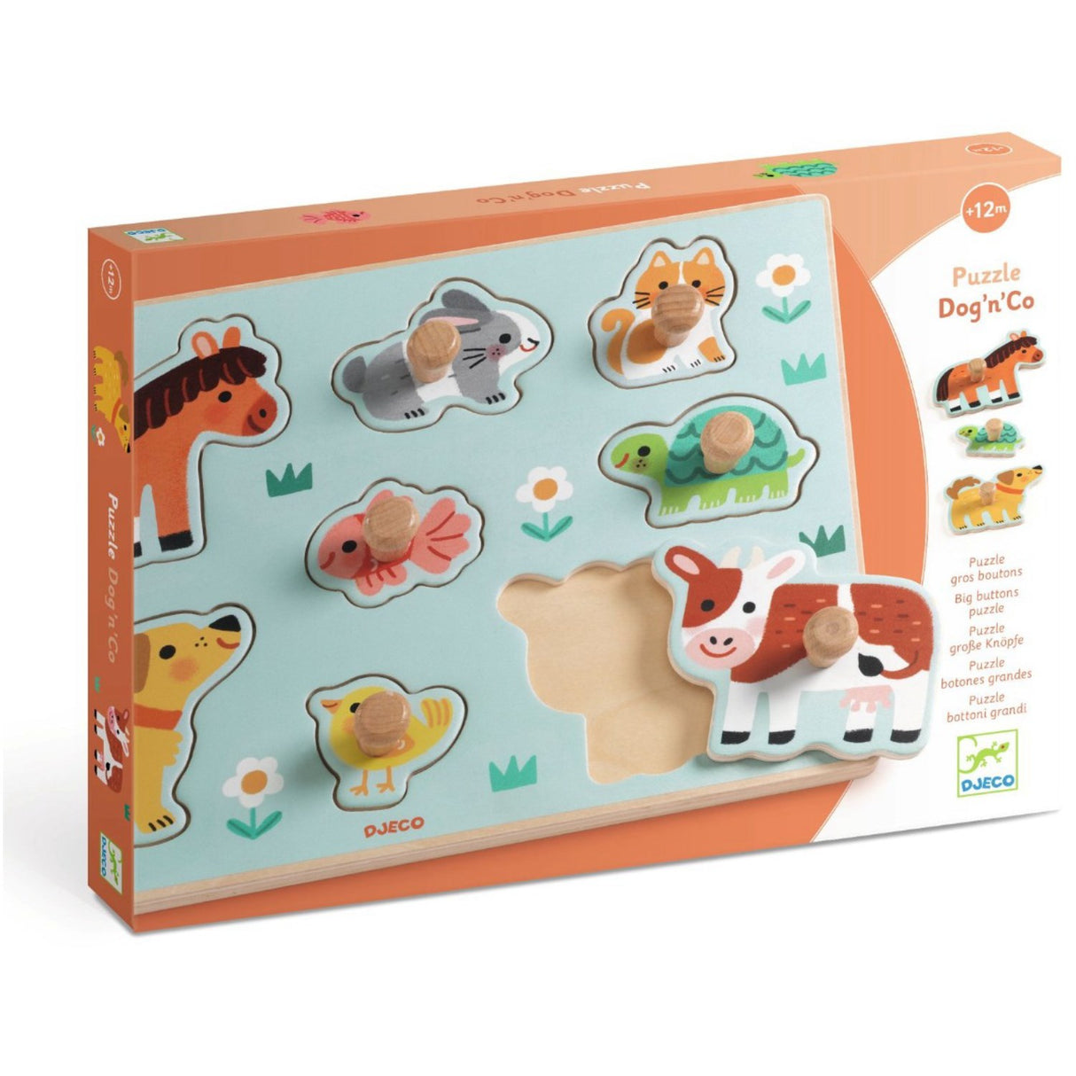 Djeco Dog'N'Co, Stud Puzzle