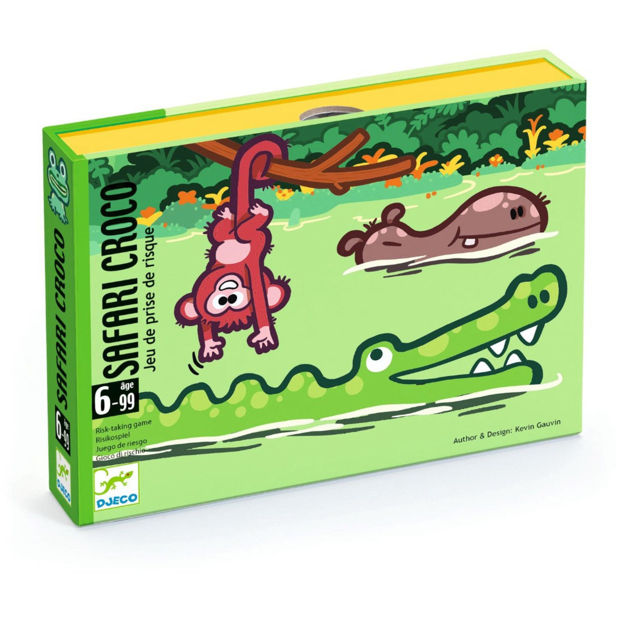 Djeco Card Game, Safari Croco