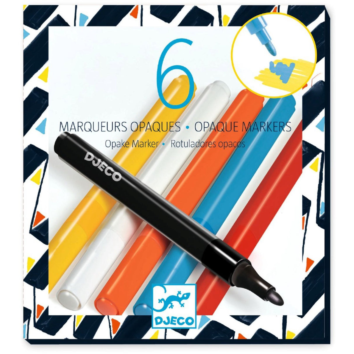 Djeco Acrylic Markers - Street Art